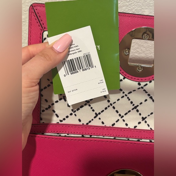 Kate Spade Pink Clutch Bag - Picture 7 of 11